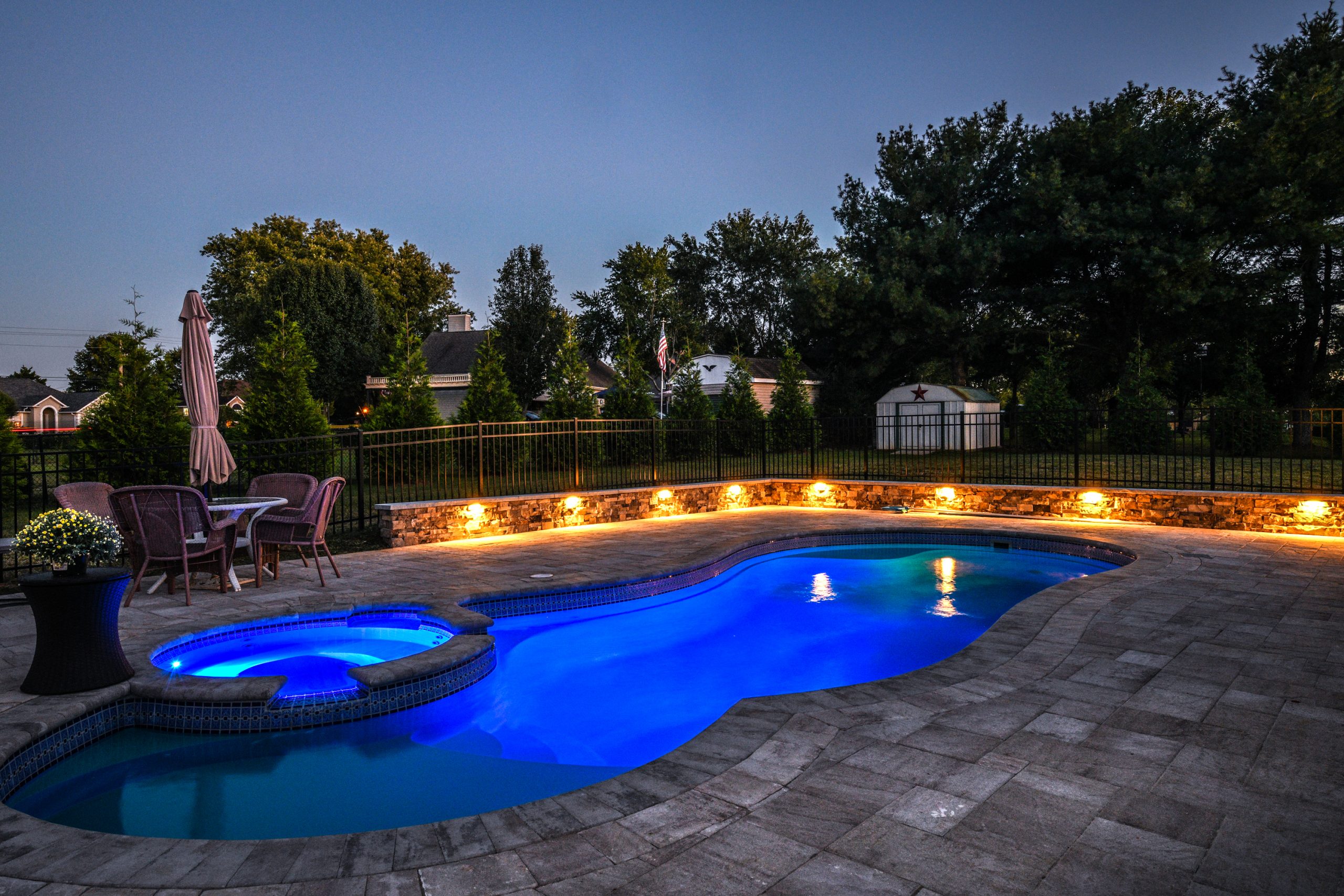 Pool Landscape Lighting